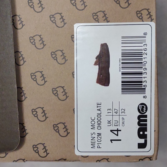 👣LAMO Men's Moccasins in Chocolate get 4 walking dog🙀 - Picture 6 of 12